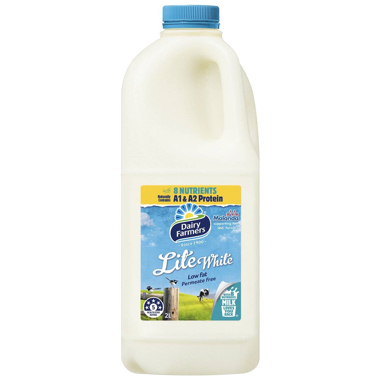 Dairy Farmers Milk Lite 2L