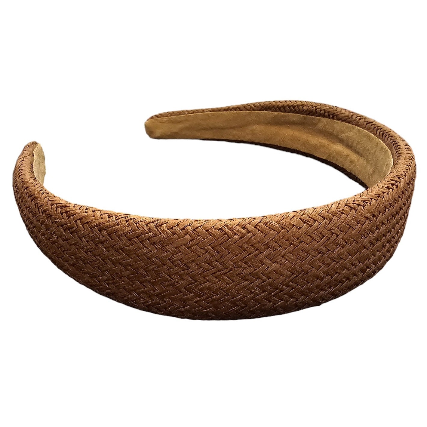 Oceane - Brown Rattan Hair Band