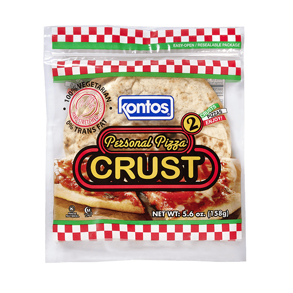 Kontos Pizza Crust Personal 2pk