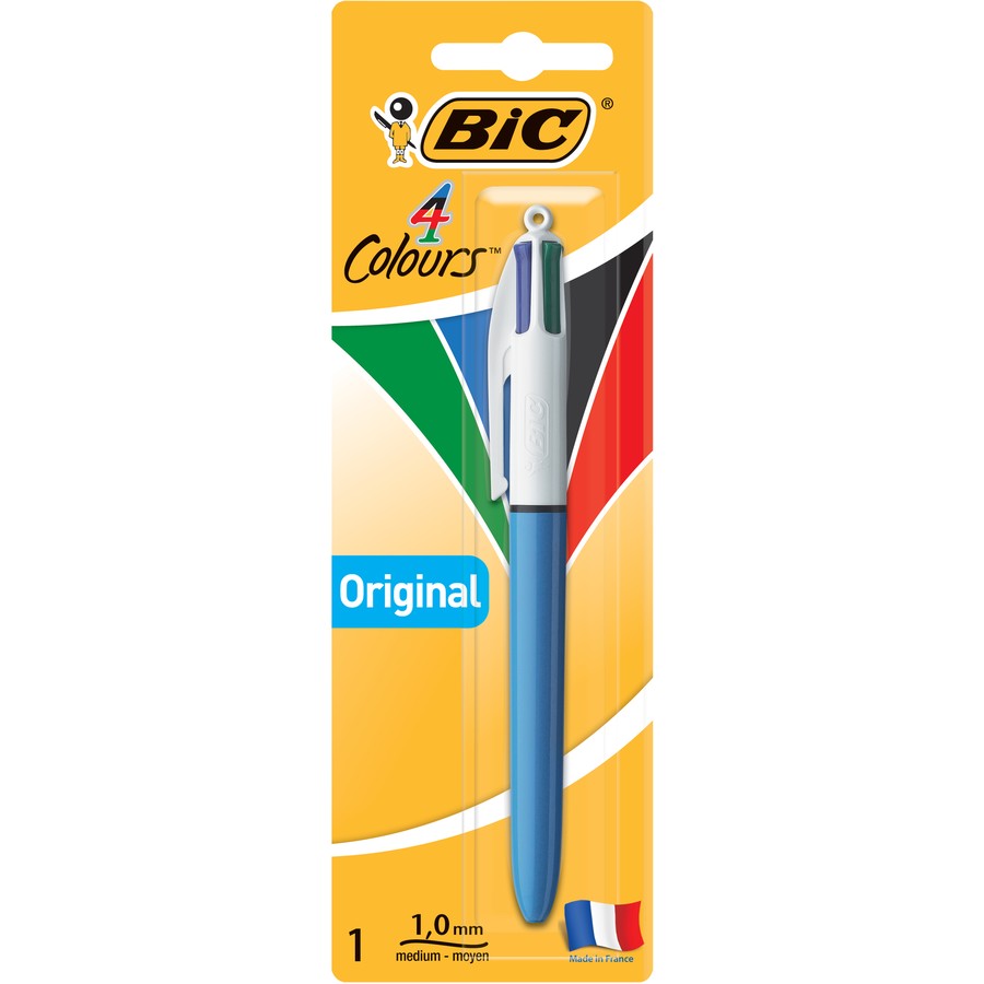 Bic 4 Colour Ballpoint Pen 1pk