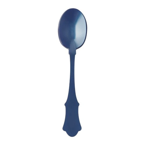 Acrylic Serving Spoon 25cm - Steel Blue