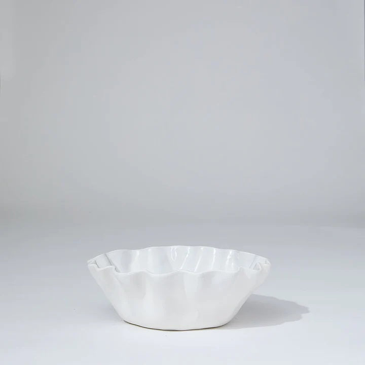 Ruffle Bowl Snow White - M