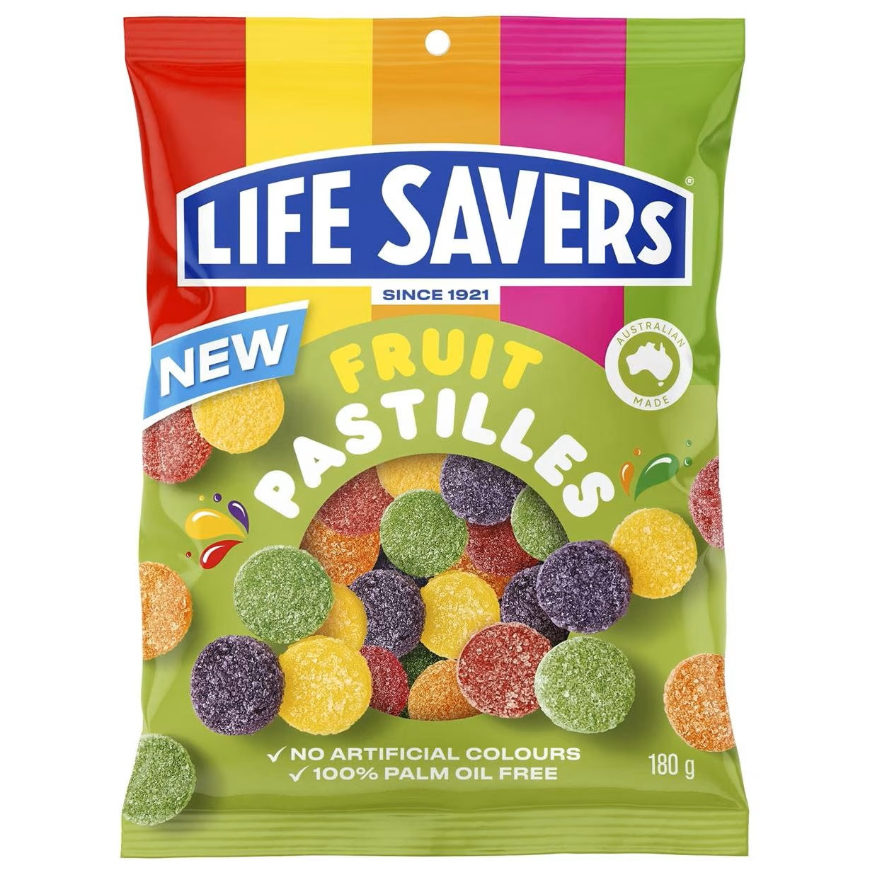 Life Savers Fruit Pastilles 180g