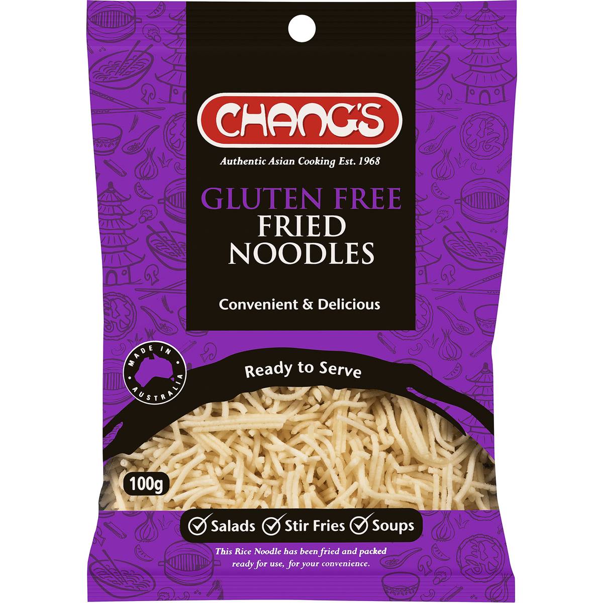 Chang's Gluten Free Dried Noodles 100g