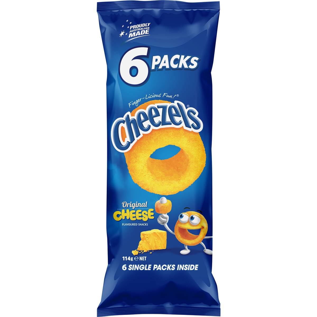 Cheezels Multipack 6pkt 114g