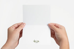 Laurel Spray Thank You Card