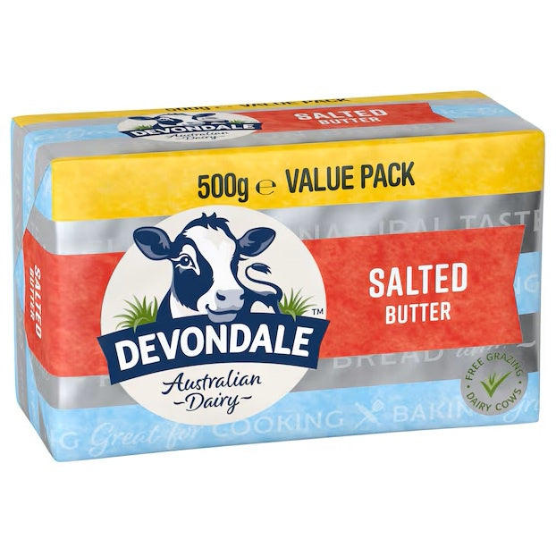 Devondale Salted Butter 500g