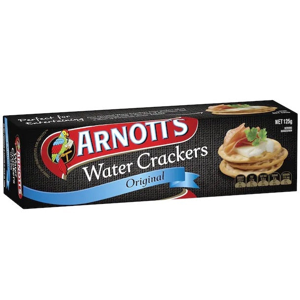 Arnott's Water Cracker Original 125g