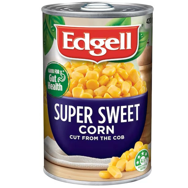 Edgell Super Sweet Corn Kernels 420g