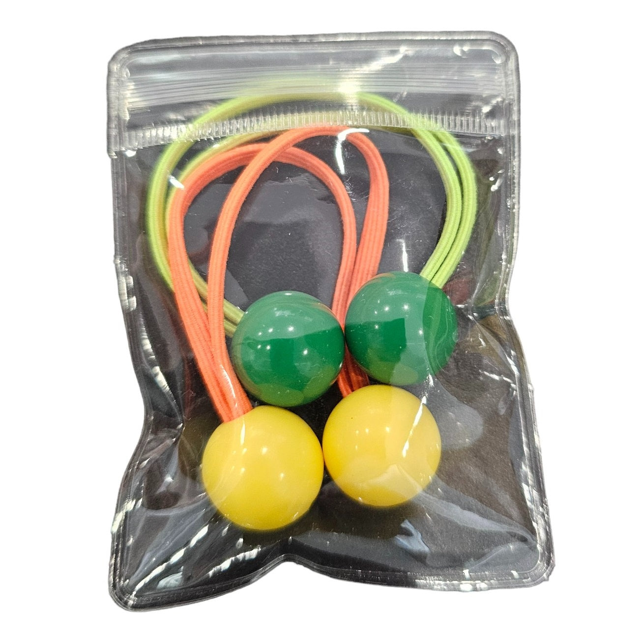 Beaded Bands - Green/Yellow/Orange