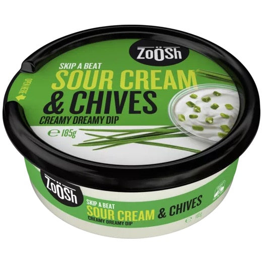 Zoosh Dip Sour Cream & Chives 185g