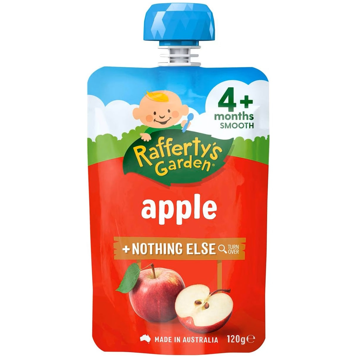 Rafferty's Garden Smooth 4mth+ Apple  120g