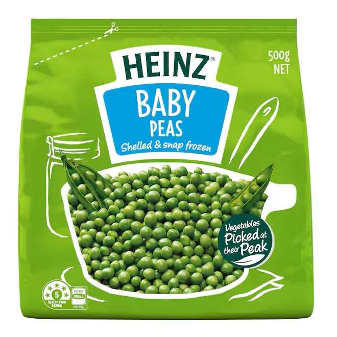 Heinz Baby Peas 500g