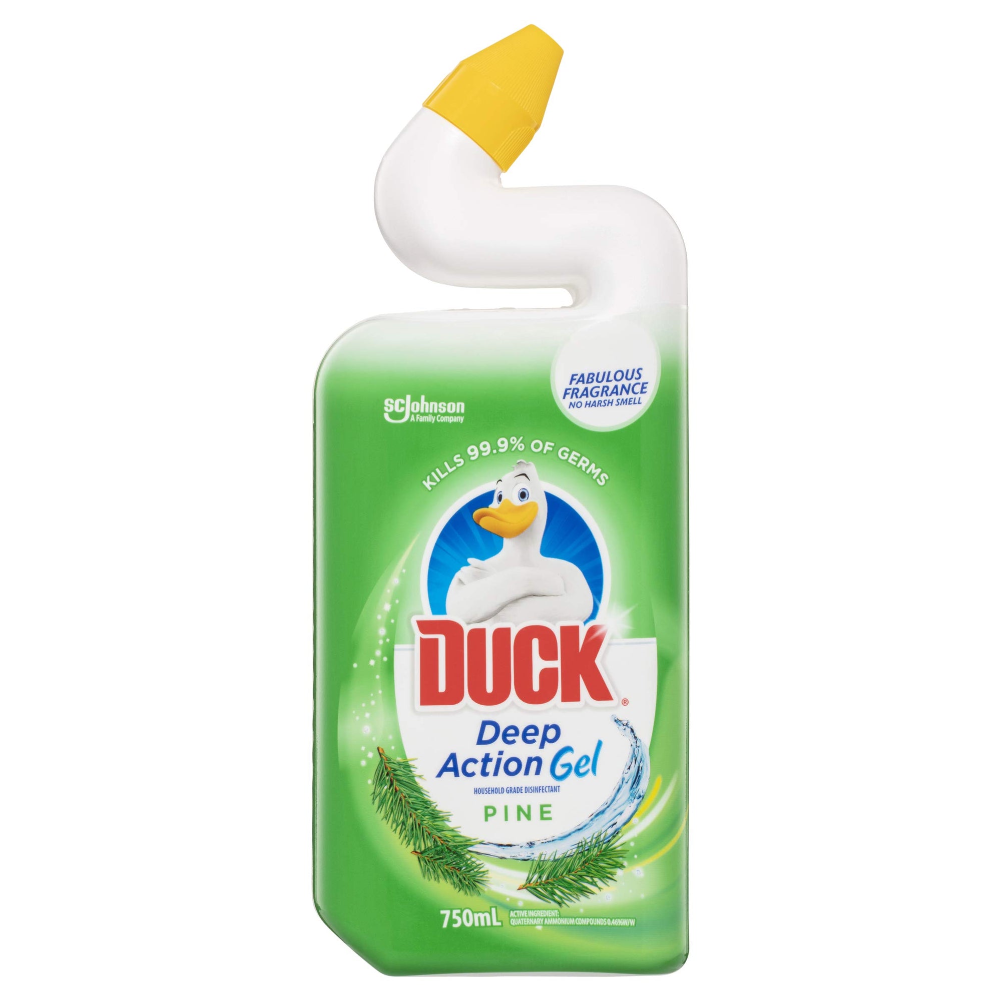 Duck Deep Action Gel Toilet Cleaner Pine 750ml