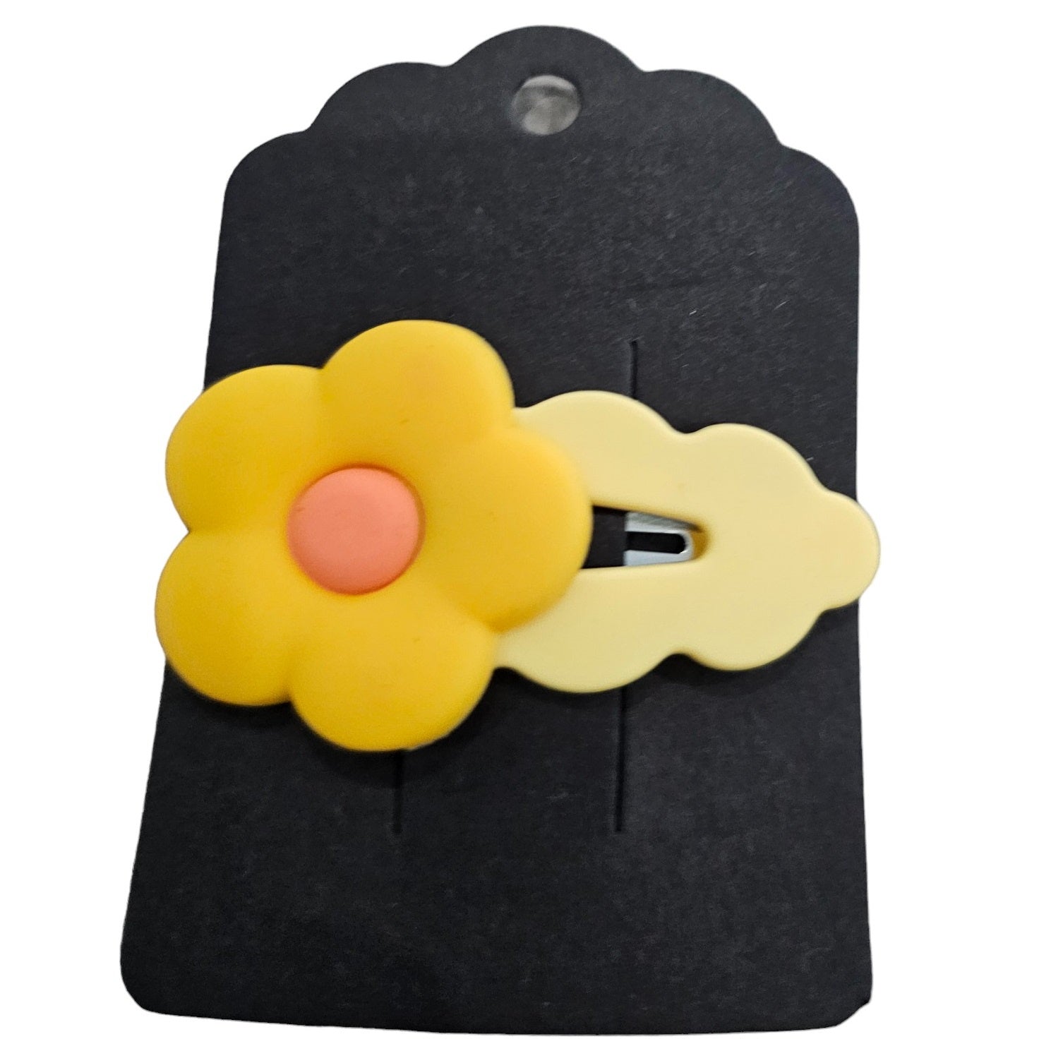 Flower Clip - Yellow