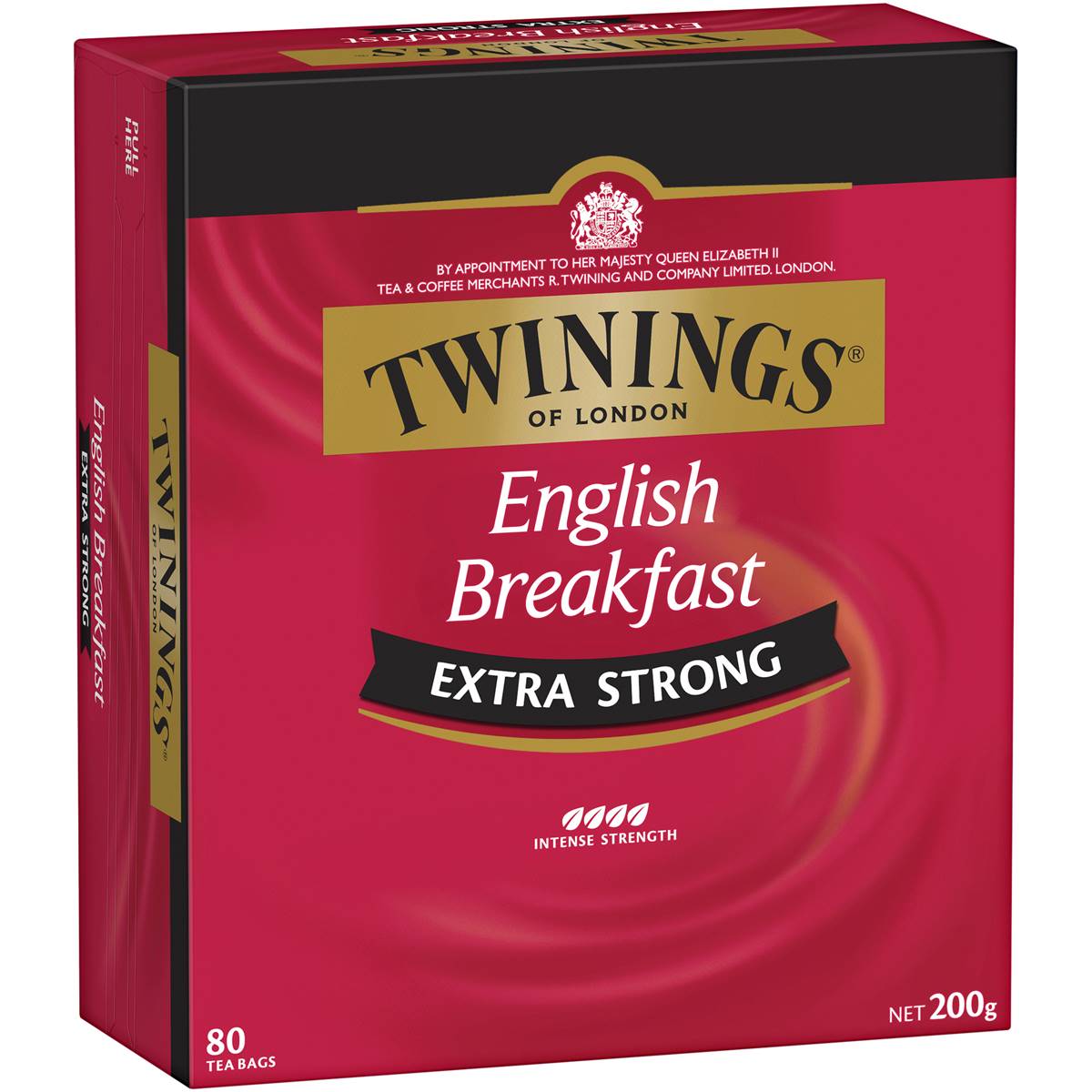 Twinings English Breakfast Extra Strong 80pk