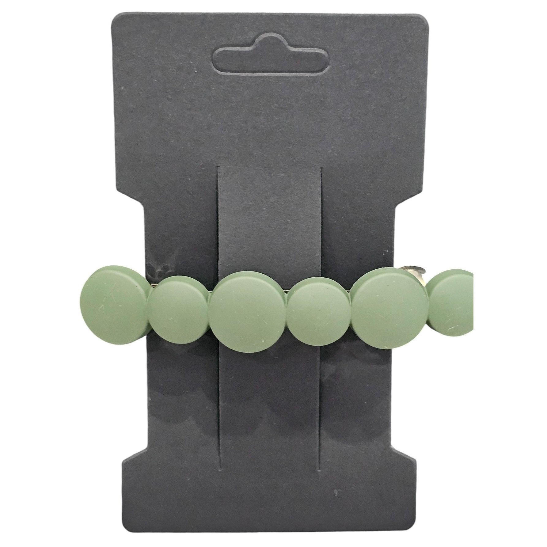 Circles Bar Clip - Green