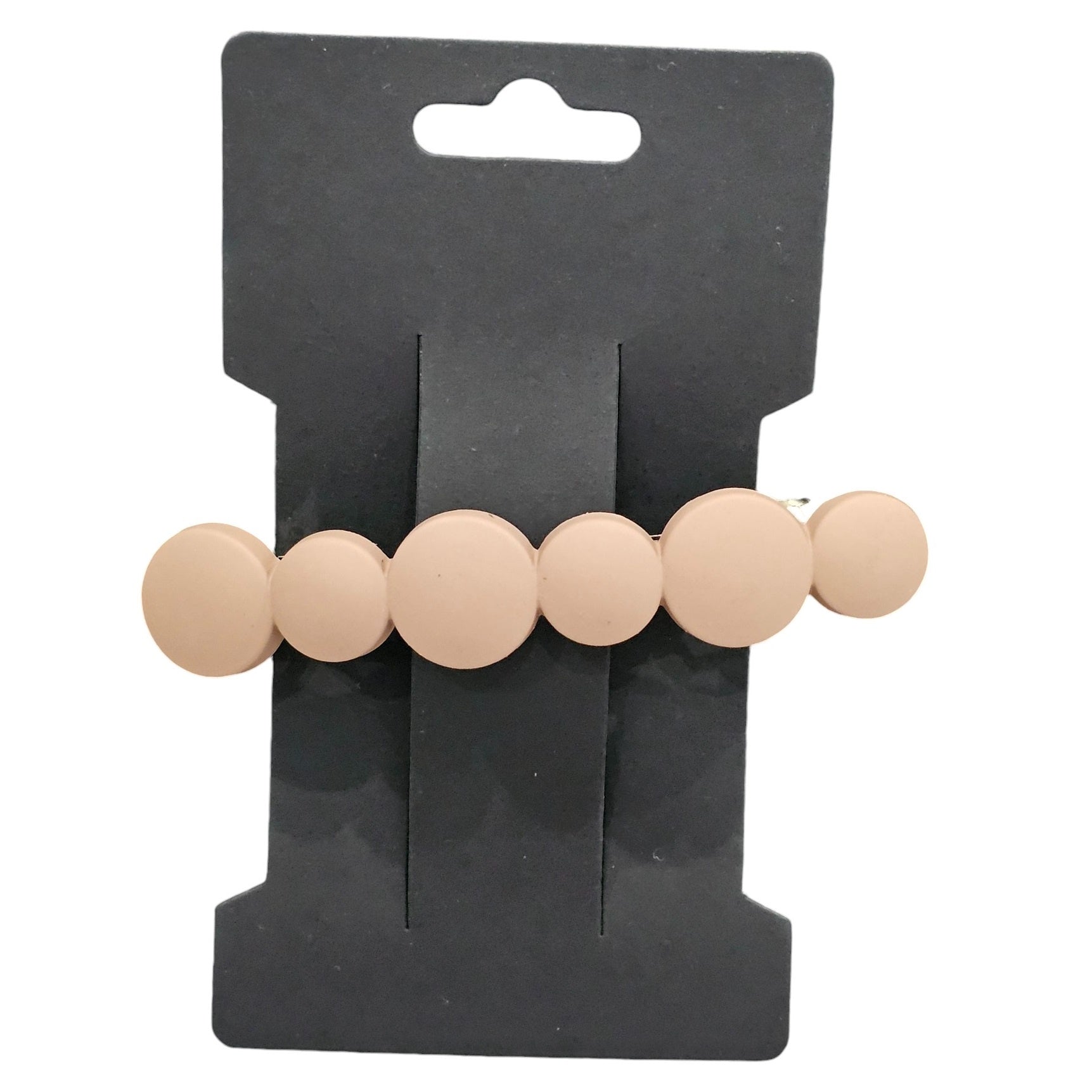 Circles Bar Clip - Pink