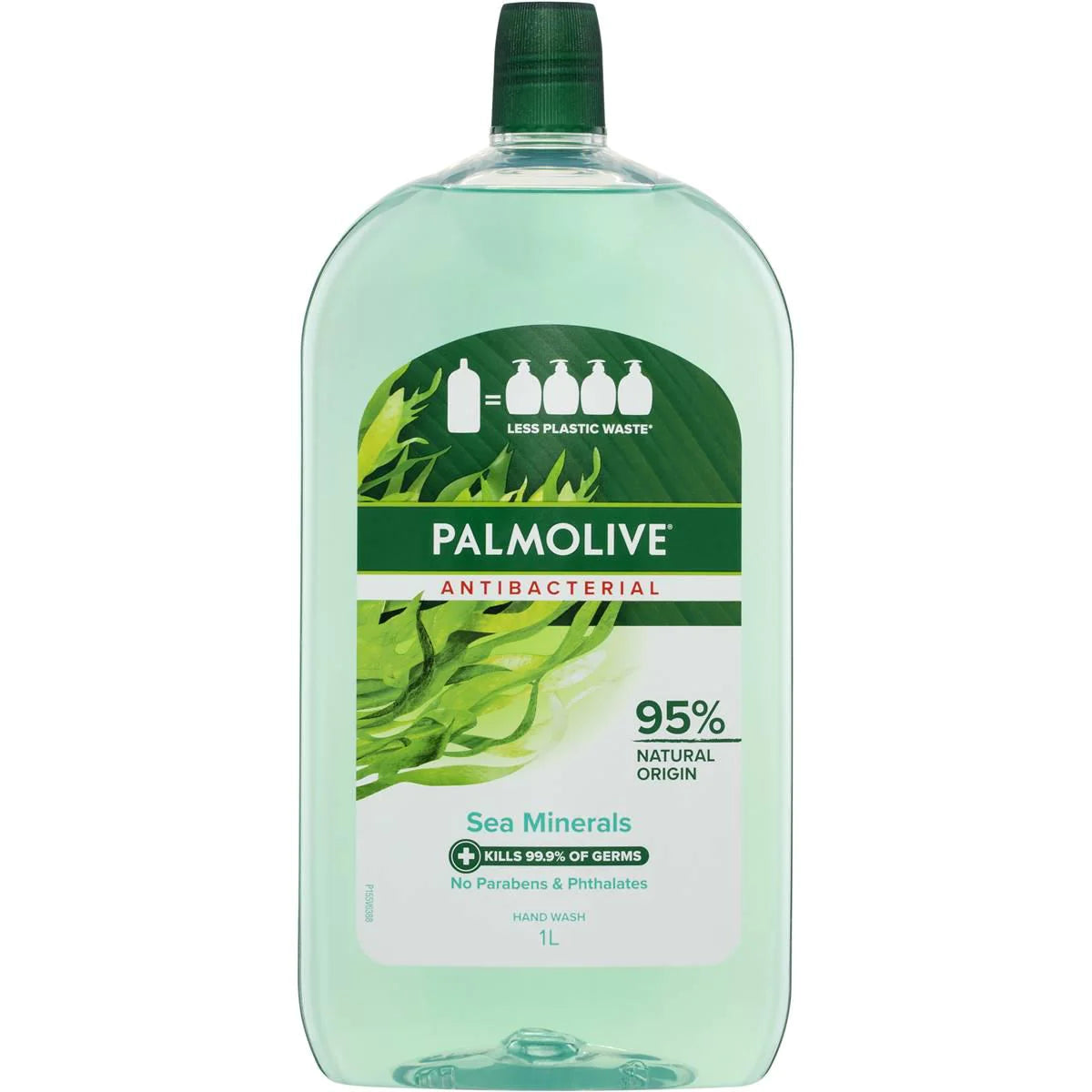 Palmolive Antibacterial Liquid Hand Wash Sea Minerals Refill 1L