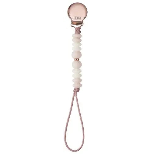 Adora Blush Ombre Girls Pacifier Clip