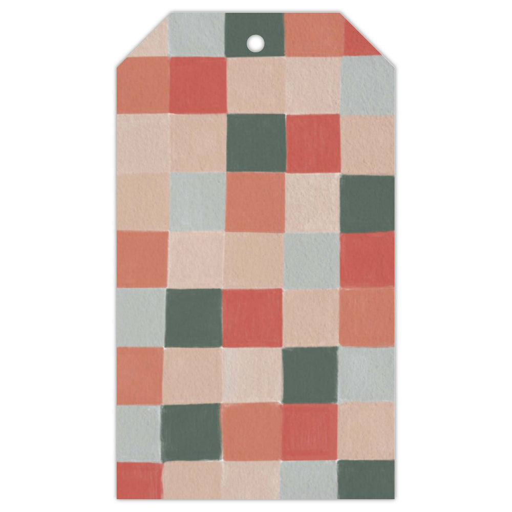 Gift Tag - Autumn Patchwork