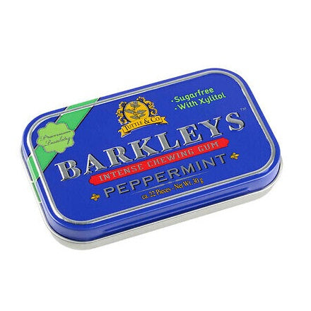 Barkleys Sugar Free Gum Peppermint 30g