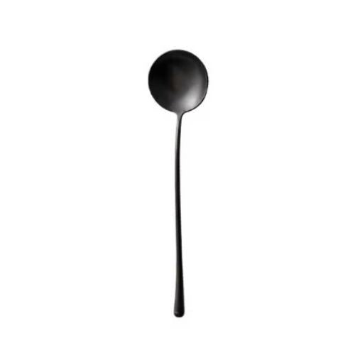 Wave Handle Serving Spoon 20.9cm - Black