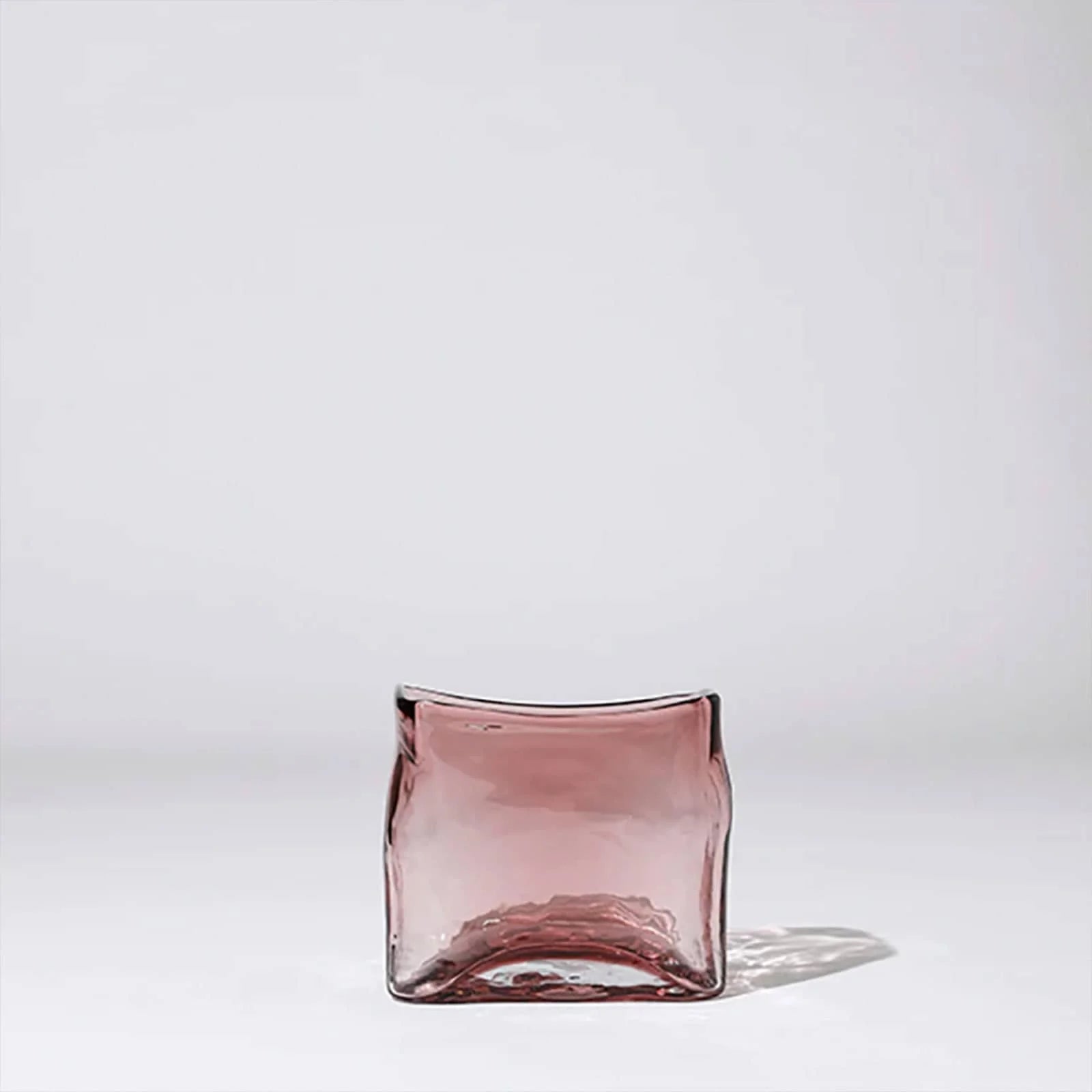 Block Vase Rose - M