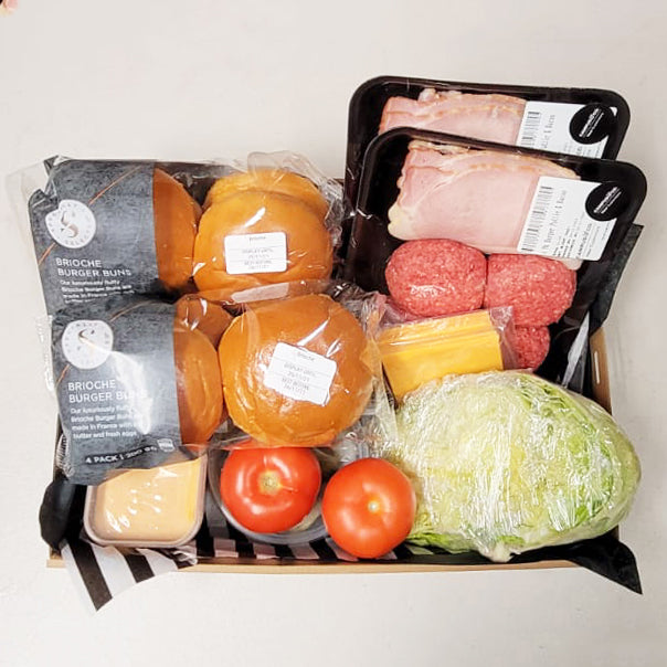 W'gong Gourmet Burger Kit Hamper 8pk