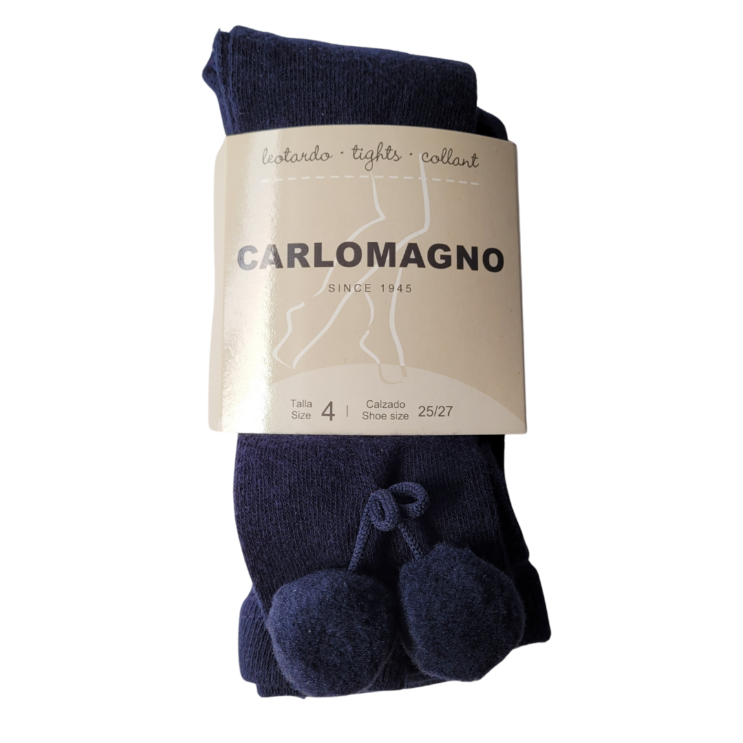 Carlomagno CHPOM Pom Pom Tight - navy - 6