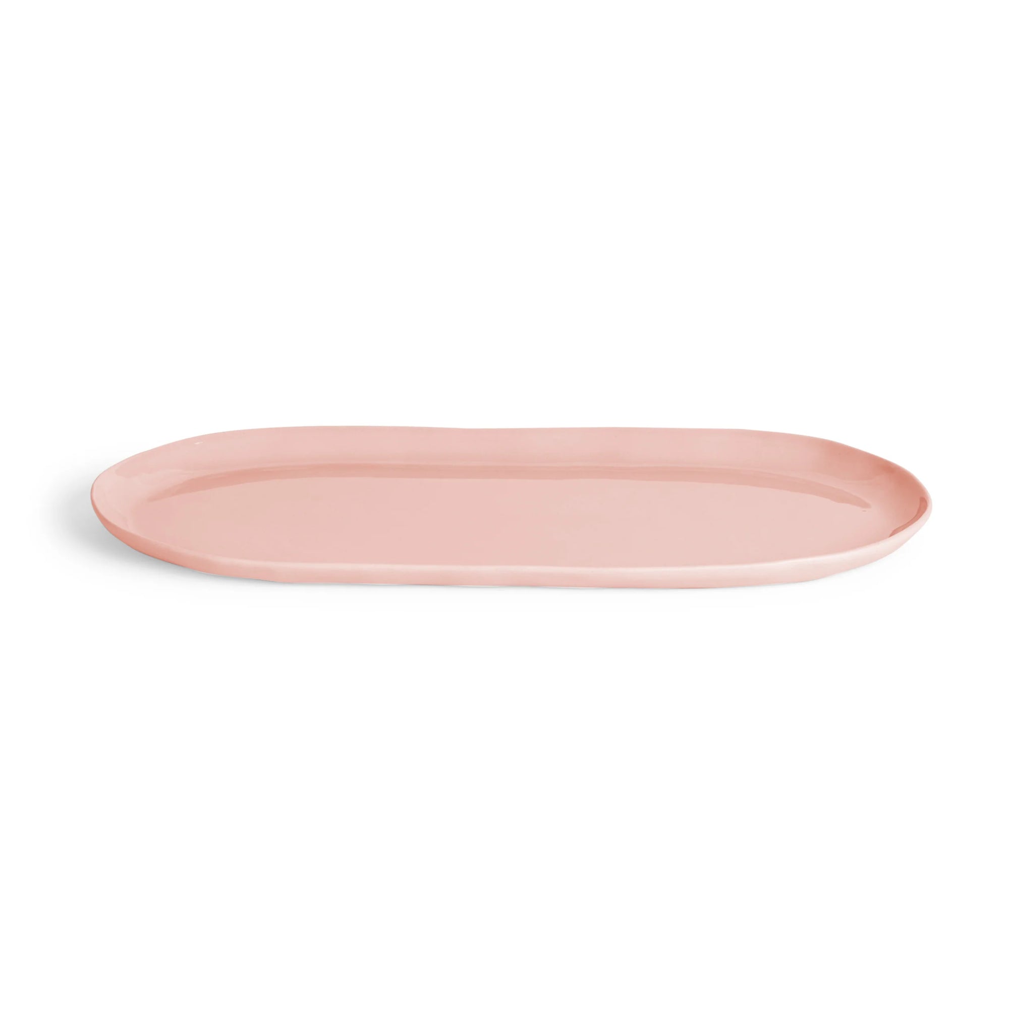 Cloud Oval Plate Icy Pink - M