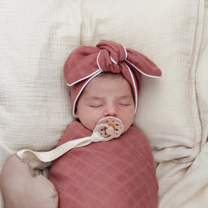 Contrast Topknot Headband