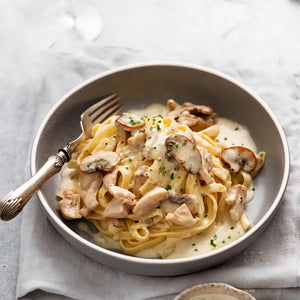 Creamy Chicken, Bacon & Mushroom Fettucine Meal Hamper - Serves 4-5