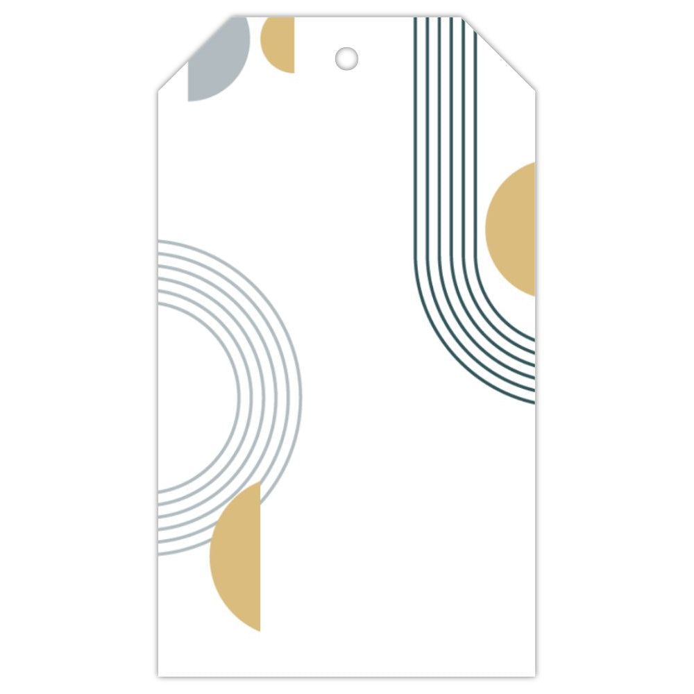 Gift Tag - Curves & Lines