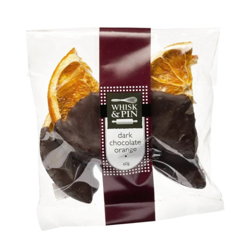 Whisk & Pin Dark Chocolate Orange 60g