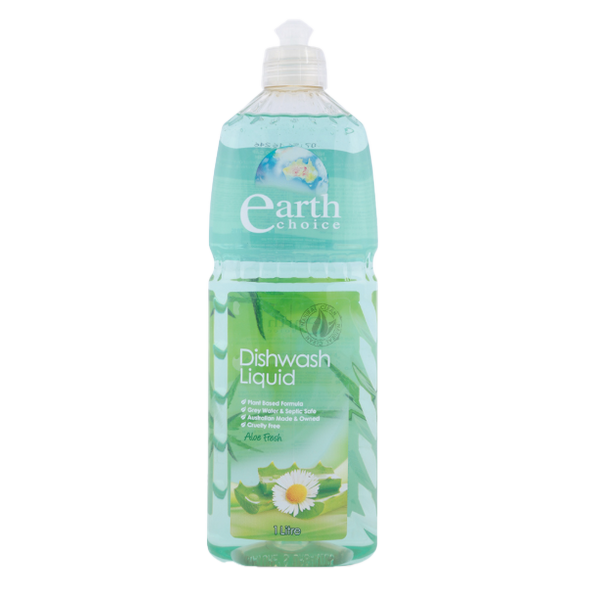 Earth Choice Dishwash Liquid Aloe Fresh 1L