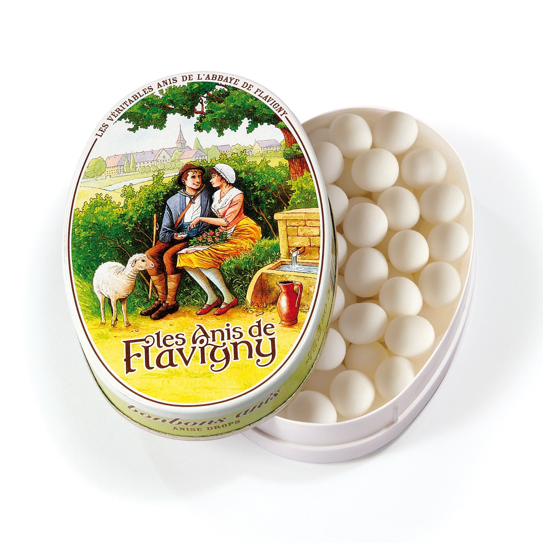 Flavigny Anise Oval Tin 50g