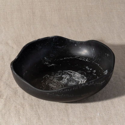 SAARDE Flow Large Salad Bowl Ash Black