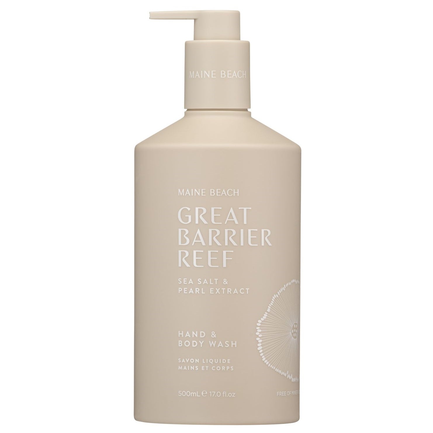 Maine Beach Great Barrier Reef Hand & Body Wash 500ml