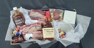 Premium Meat, Giftware & Bottle Hamper