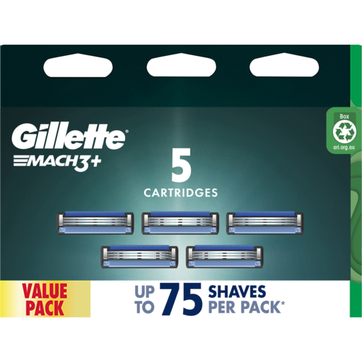 Gillette Mach3 Razor Blades 5pk