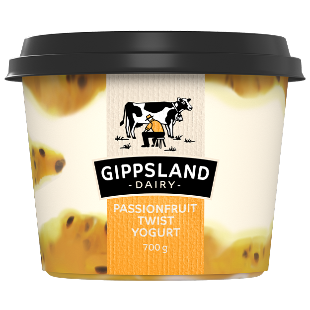 Gippsland Dairy Yoghurt 700g - Passionfruit Twist