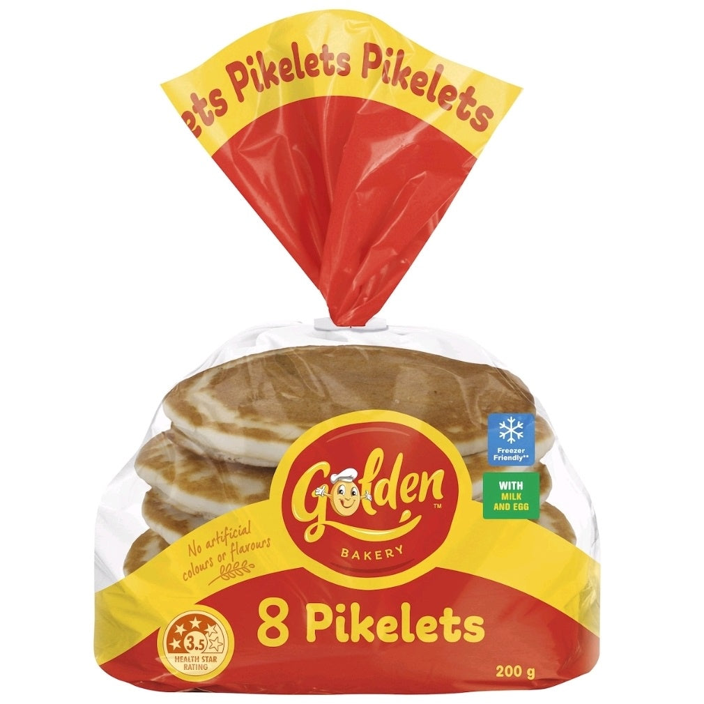 Golden Pikelets 200g 8pk