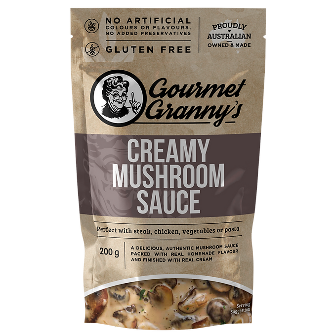 Gourmet Granny's Creamy Mushroom Sauce 200g