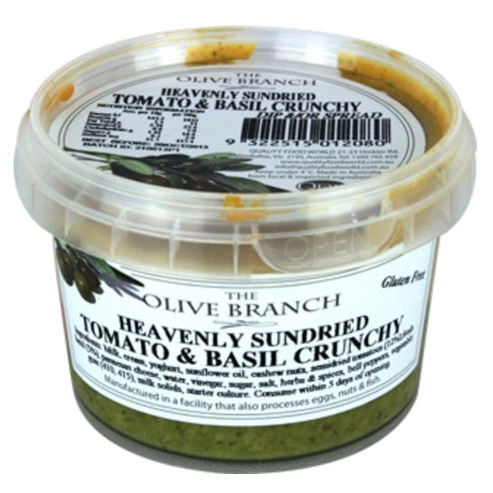 The Olive Branch Heavenly Sundried Tomato & Basil Dip 200g