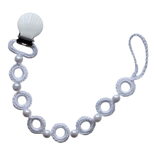 Ring/Bead Dummy Chain / White