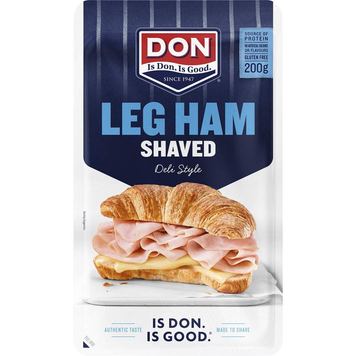 Don Shaved Leg Ham Deli Style 200g