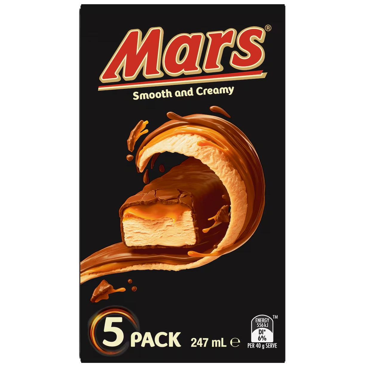 Mars Chocolate Creamy Ice Bar 5pk