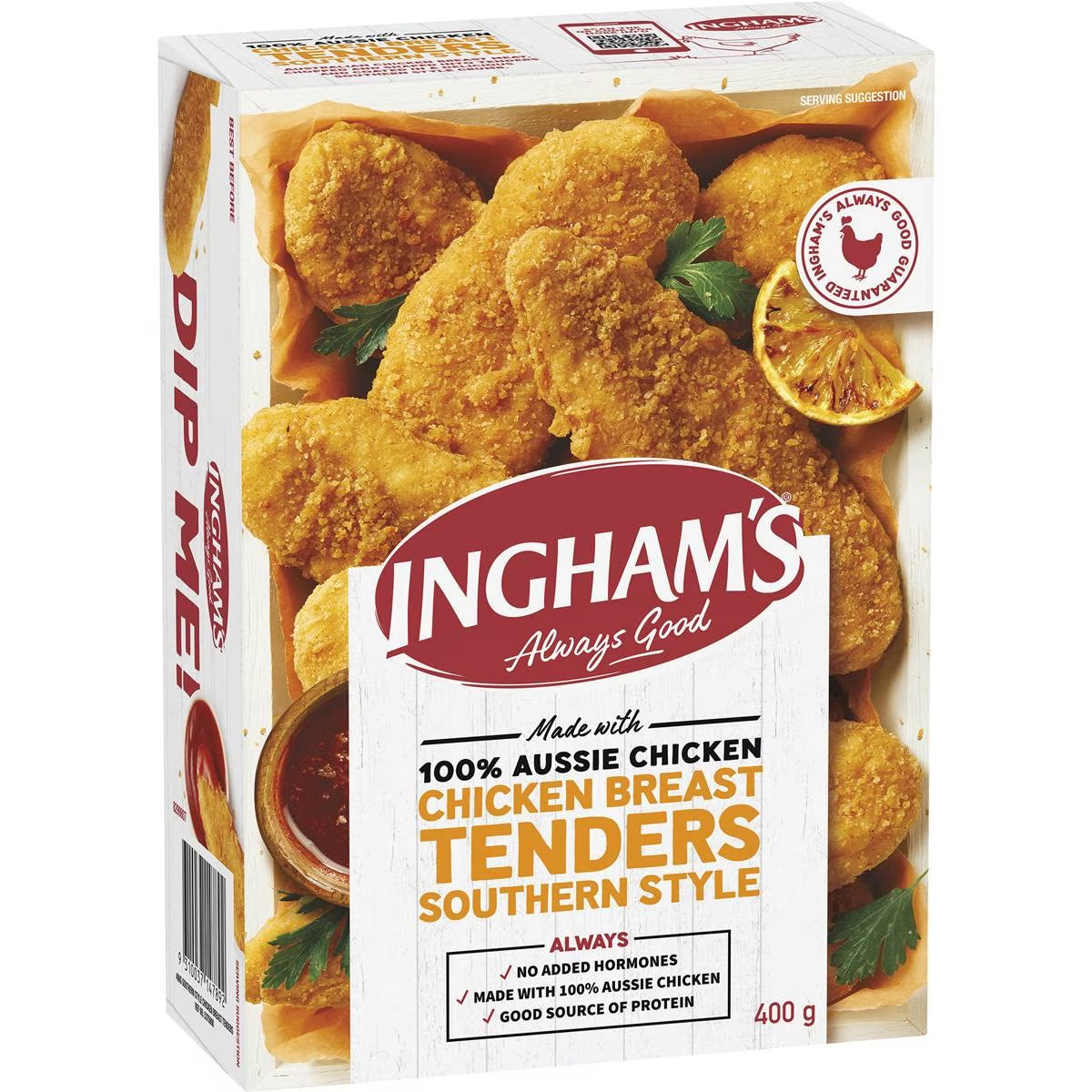 Ingham's Chicken Breast Tenders Southern Style 400g