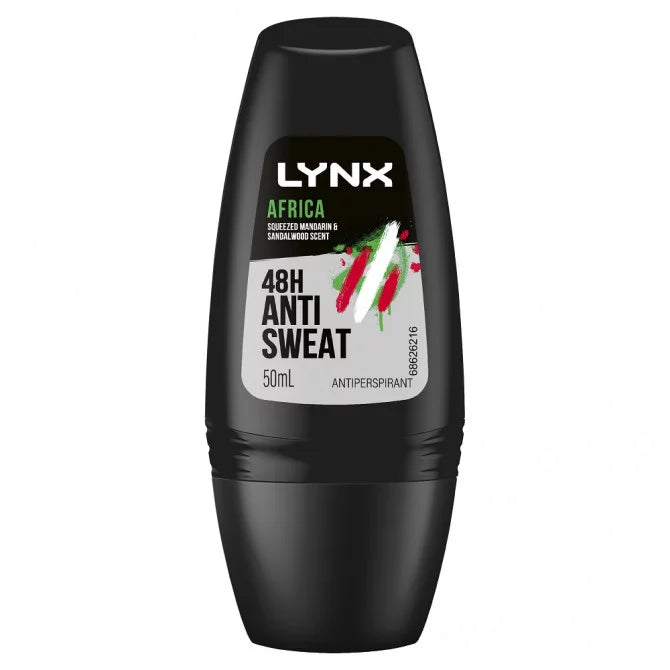 Lynx Men Antiperspirant Roll On Africa 50ml